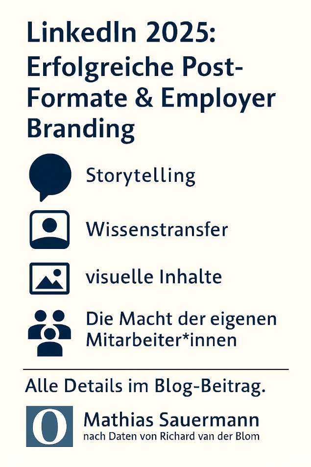LinkedIn 2025 [Teil 3]: Welche Post-Formate zünden & Employer-Branding-Tipps